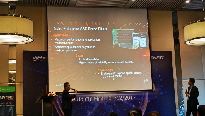 Nhất Tiến Chung cùng Seagate, QNAP, VMware giới thiệu giải pháp HCI