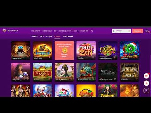 TrustDice Online Casino USA | Play Real Money Casino Games in English